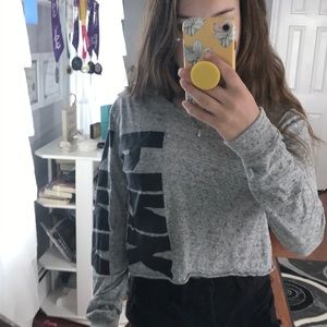 Cropped sweater